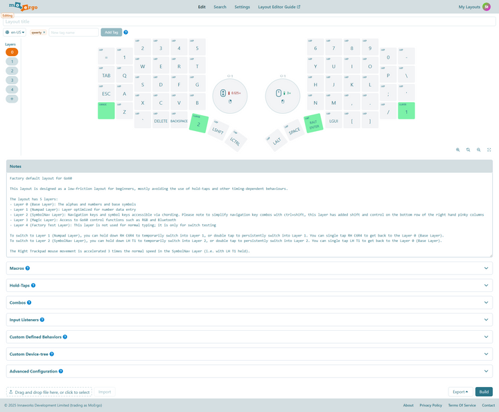 Create Your Own Layout