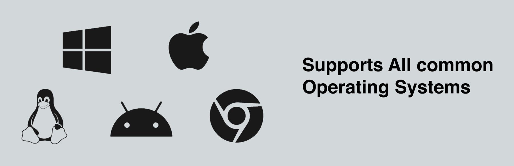 Operating systems supported for use with Glove80